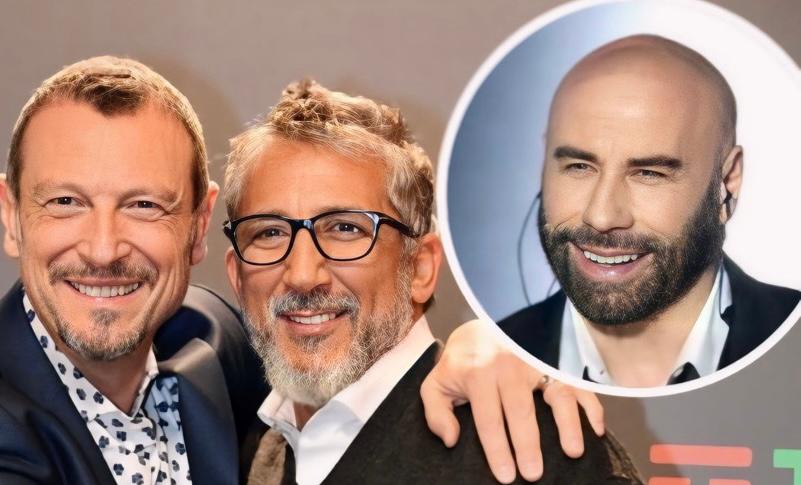 Sanremo 2024, clamoroso retroscena: “Amadeus era a conoscenza dell’accordo con John Travolta”