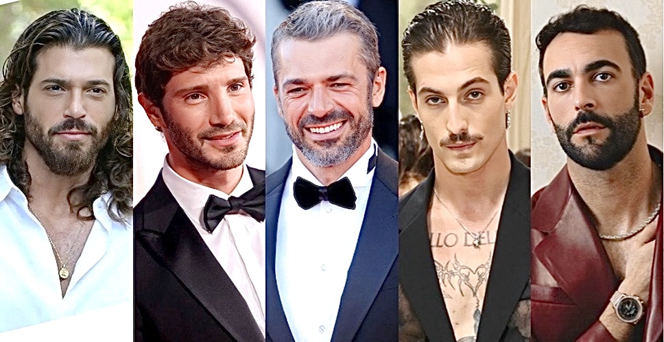Da Luca Argentero a Damiano David, ecco la top ten dei dieci uomini più belli d’Italia